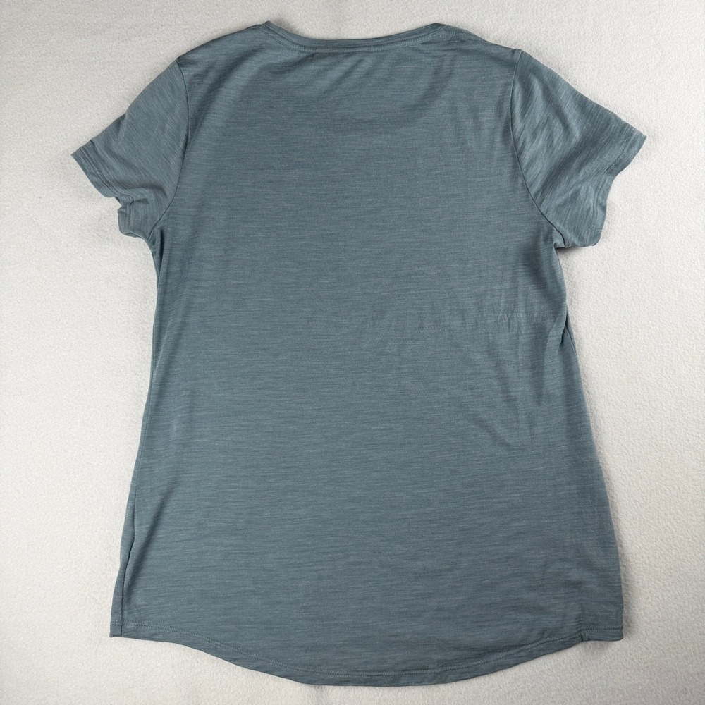 Icebreaker Women's Cool-lite Shirt Blue Large - Picture 6 of 8
